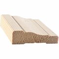 Aditivos 7 ft. Colonial Casing Moulding, Natural - 0.69 x 2.25 in., 5PK AD2814249